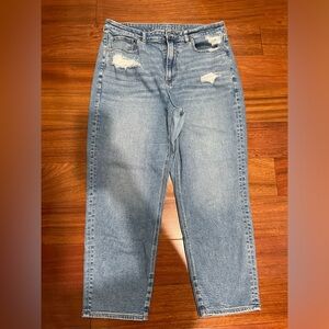American eagle Mom straight jeans size 14 regular